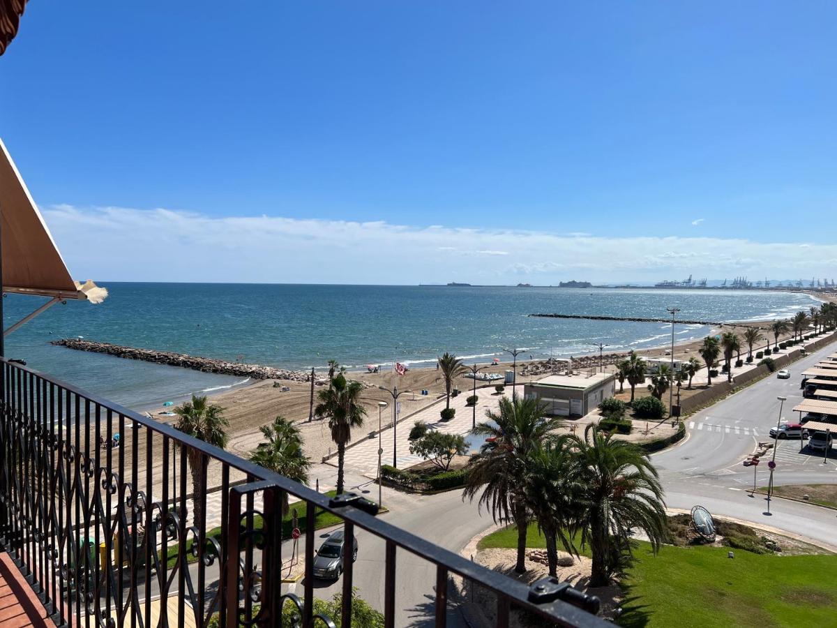 Duplex, Terraza Y Vistas Al Mar Apartment Port Saplaya Luaran gambar