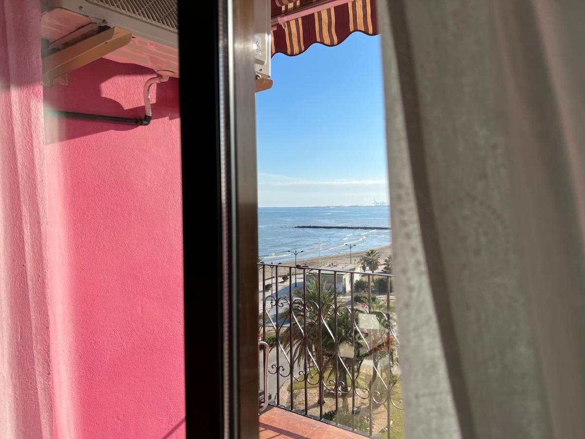 Duplex, Terraza Y Vistas Al Mar Apartment Port Saplaya Luaran gambar