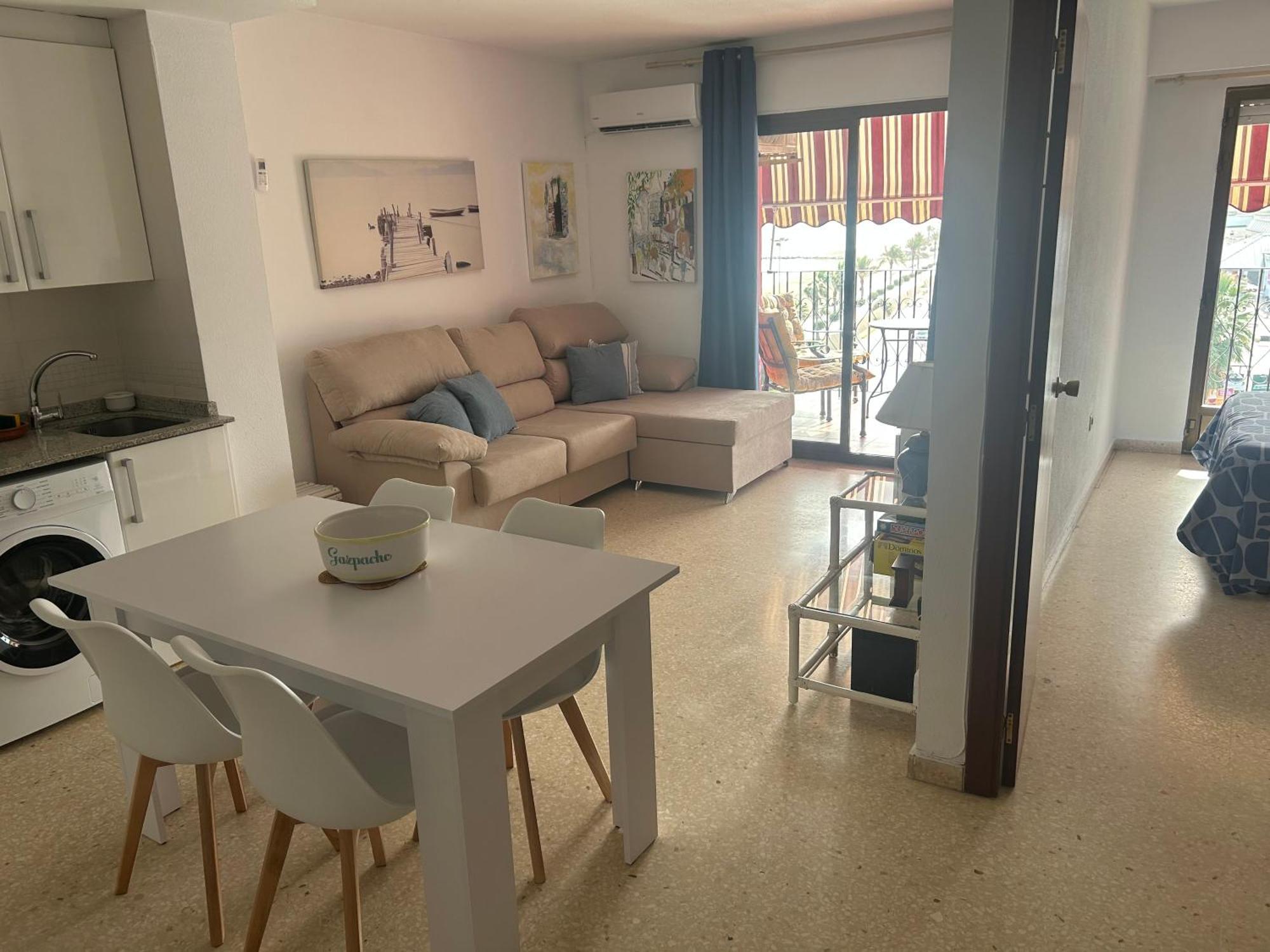 Duplex, Terraza Y Vistas Al Mar Apartment Port Saplaya Luaran gambar
