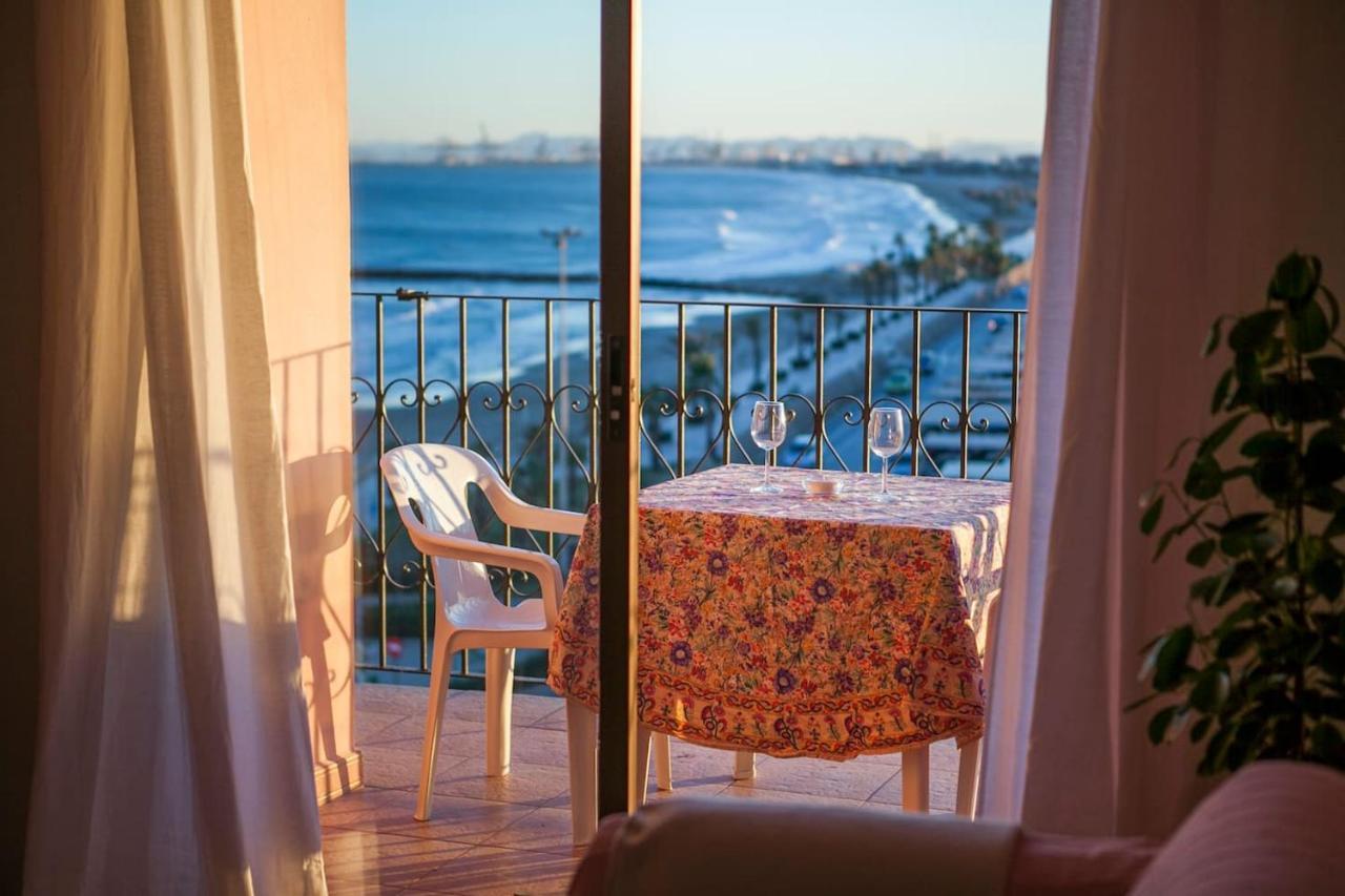 Duplex, Terraza Y Vistas Al Mar Apartment Port Saplaya Luaran gambar